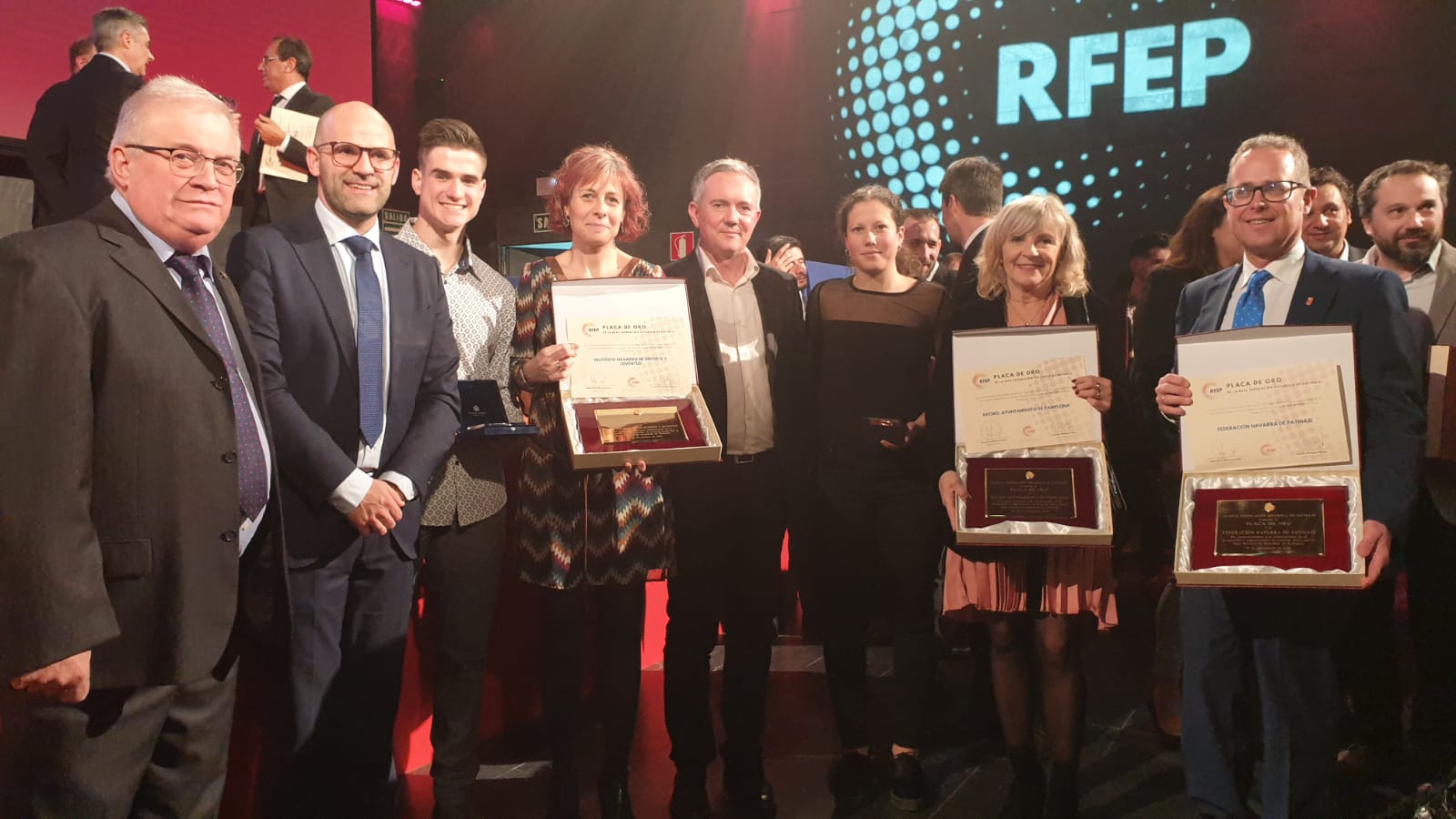 Reconocimiento en la Gala del Patinaje